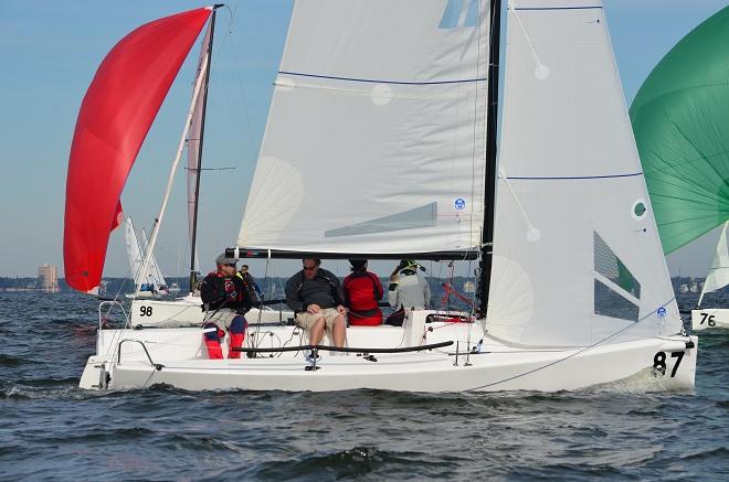2014-2015 Quantum J 70 Winter Series 2 - Davis Island Yacht Club, Tampa, FL, USA, January 10 - 11, 2015 – Day one images by Chris Howell. © Chris Howell